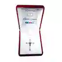 Collar Cruz De Toreto Plata 925
