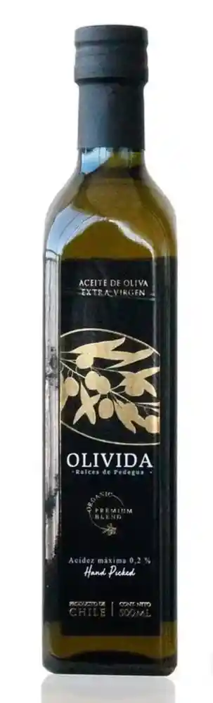 Olivida - Aceite De Oliva Extra Virgen 500ml - Hand Picked