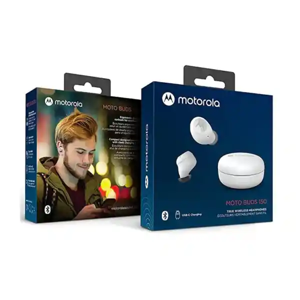 Audifonos Moto Buds 150 True Wireless White