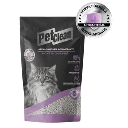 Arena Sanitaria Petclean Perfumada Talco De Bebe 10kg