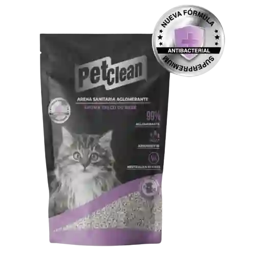 Arena Sanitaria Petclean Perfumada Talco De Bebe 10kg