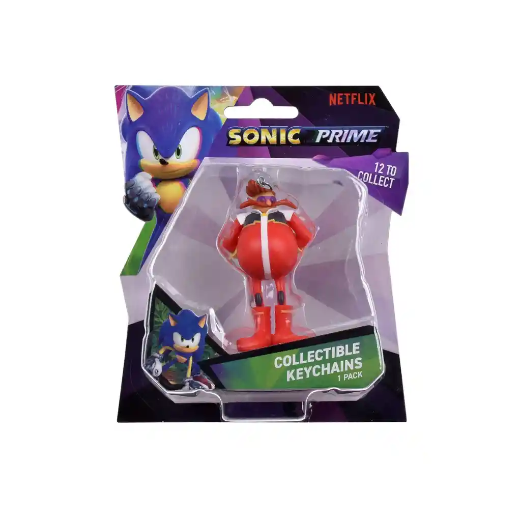 Figura Llavero De 6 Cms Sonic