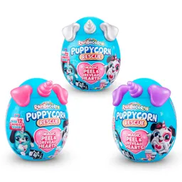 Huevo Grande Puppycorn Rescue Rainbocorns De Zuru