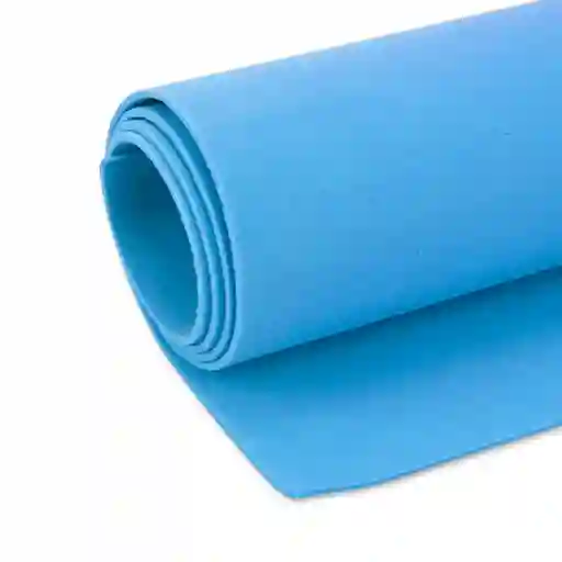 Goma Eva Pliego 40x60cm X 2mm Celeste