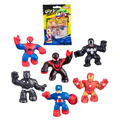 Goo Jit Zu Marvel Mini Héroes 6 Cm