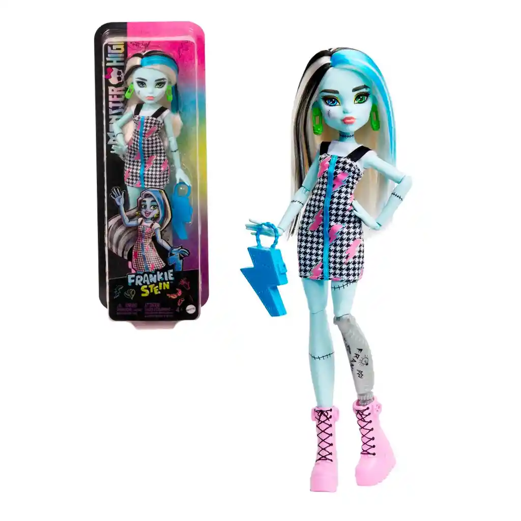 Monster High Muñeca Básica Frankie