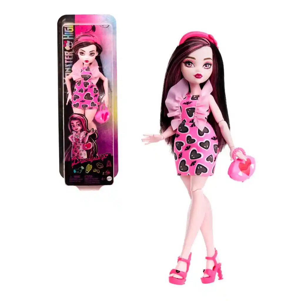 Monster High Muñeca Básica Draculaura