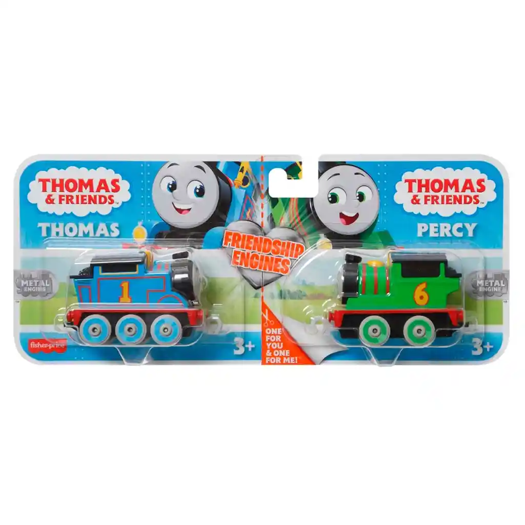 Thomas & Friends Paquete Trenes Amistad Thomas & Percy