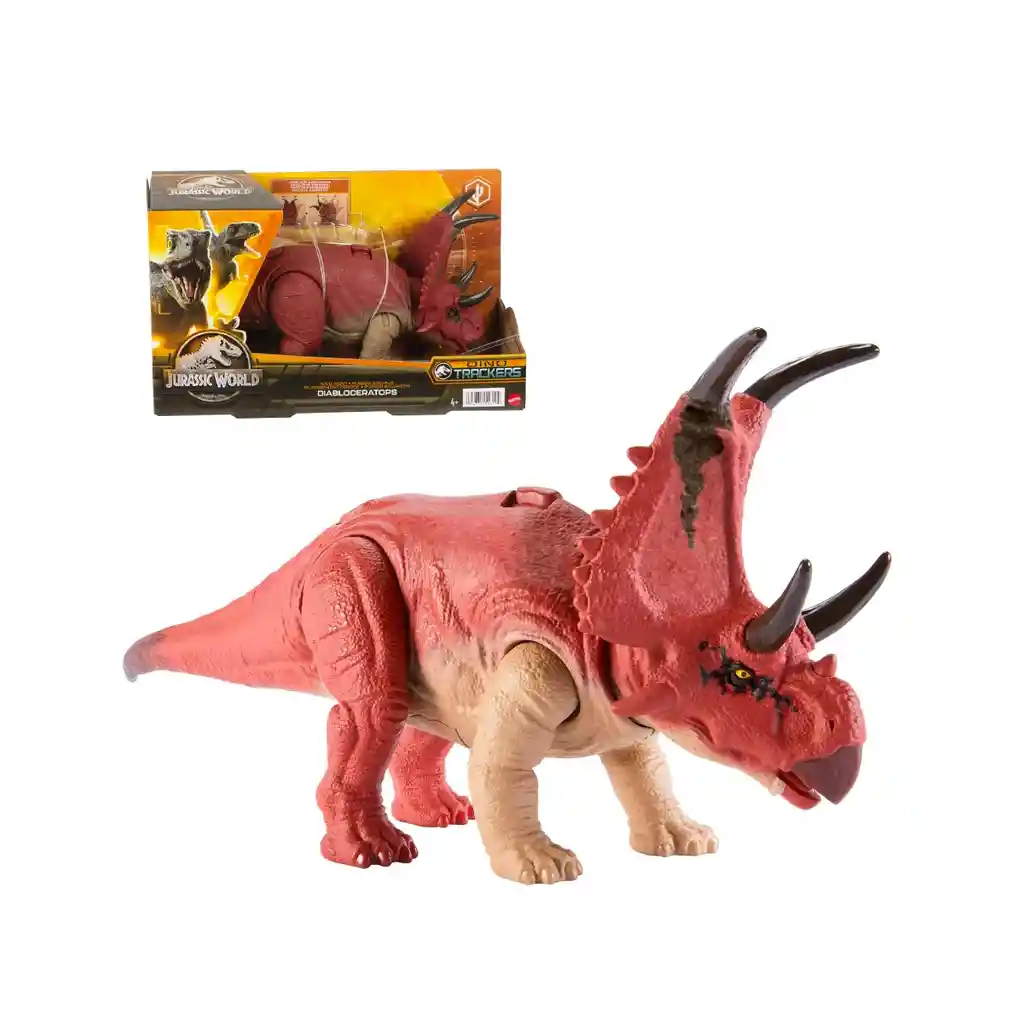 Jurassic World Dinosaurio De Juguete Diabloceratops Rugido