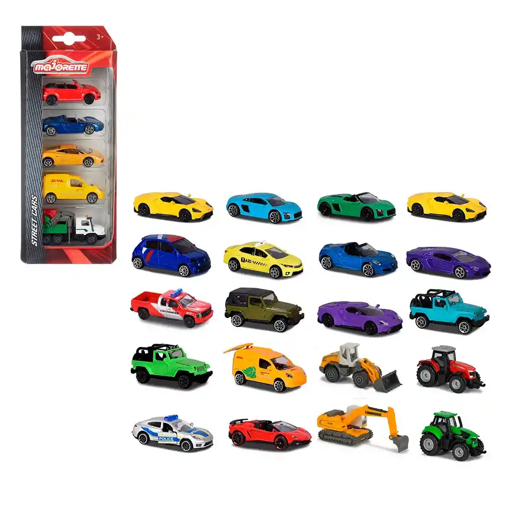 Majorette Set De 5 Unidades