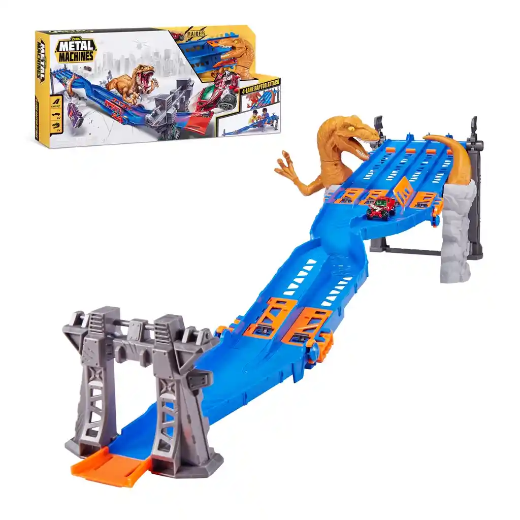 Pista Dinosaurio Lane Madmess Metal Machines