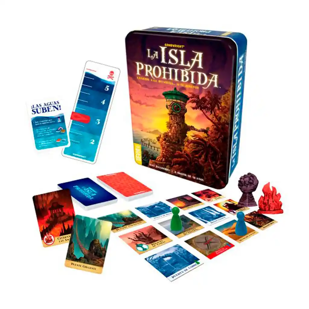 Juego De Mesa La Isla Prohibida