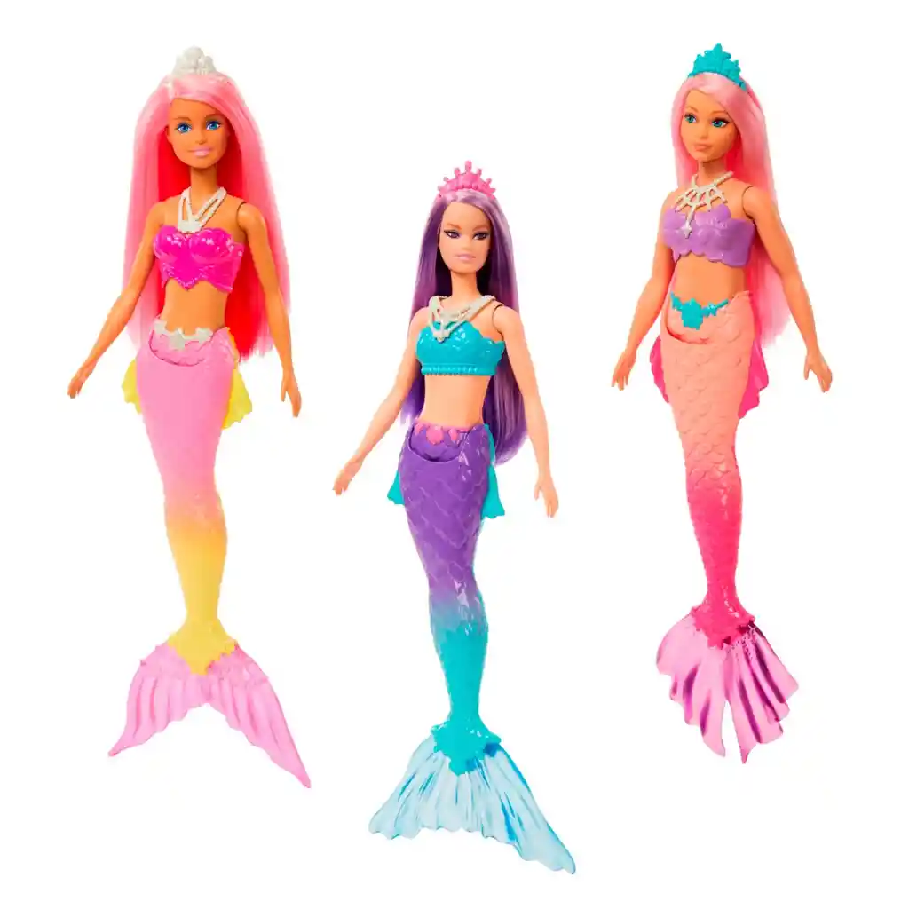 Barbie Muñeca Surtido De Sirenas Básicas