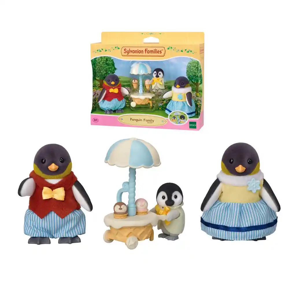 Familia Pingüino - Sylvanian Families