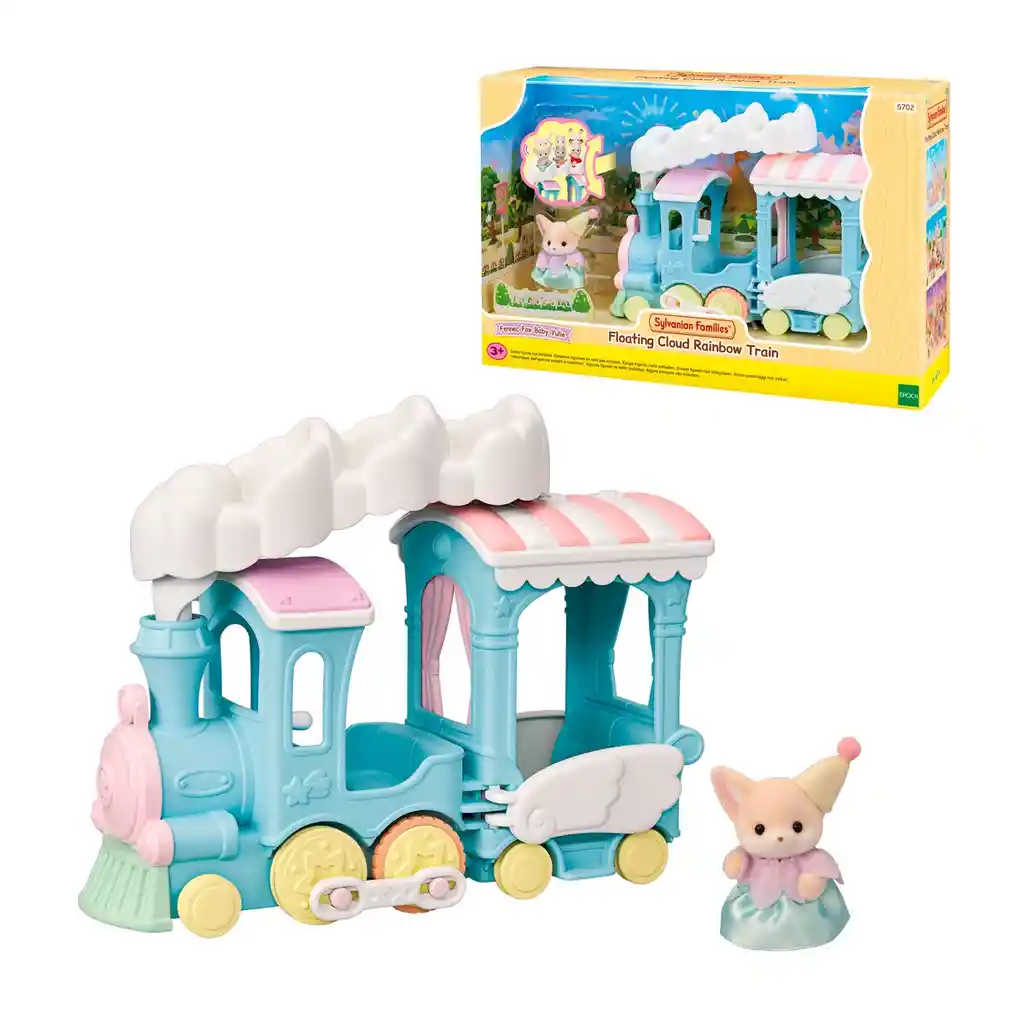 Tren Arcoiris De Las Nubes - Sylvanian Families