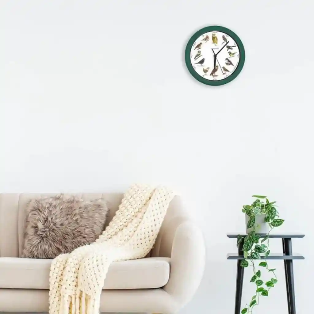 Reloj De Pared Con Canto De Pájaros Starlyf Birdsong Clock