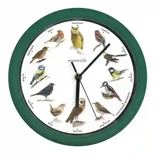 Reloj De Pared Con Canto De Pájaros Starlyf Birdsong Clock