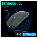 Mouse Gamer Inalambrico Recargable Led Rgb Reptilex Avanzado 2.4ghz