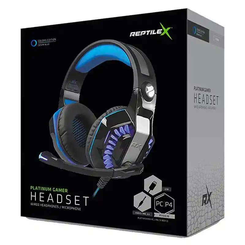 Audifono Gamer Reptilex Ps4 Y Pc Avanzado