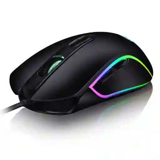 Mouse Gamer Ergonómico Usb Rgb 4500 Dpi Reptilex Pro