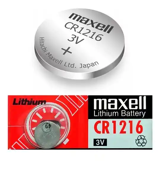 Pilas Cr1216 Tipo Botón 3v Maxell