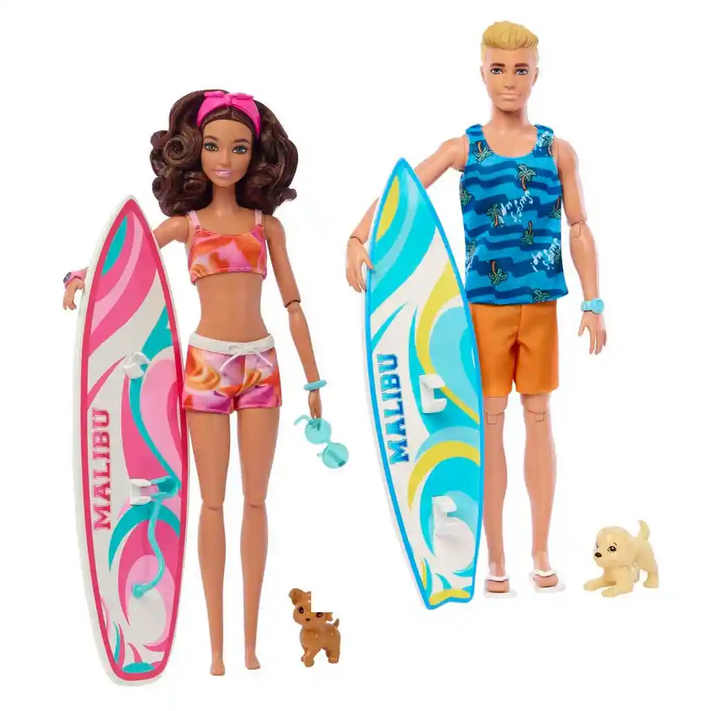 Barbie Día De Surf Y Playa