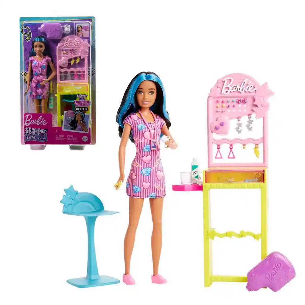 Barbie Skipper Perforadora De Orejas