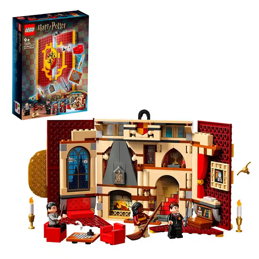 Estandarte De La Casa Gryffindor Lego Harry Potter