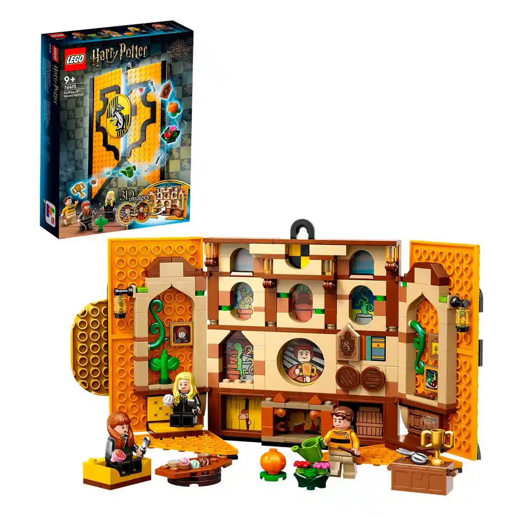 Estandarte De La Casa Hufflepuff Lego Harry Potter