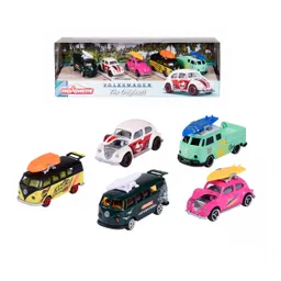 Majorette Volkswagen The Originals 5 Piezas Giftpack