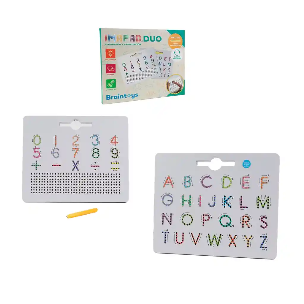 Imapad Duo Letras Y Numeros