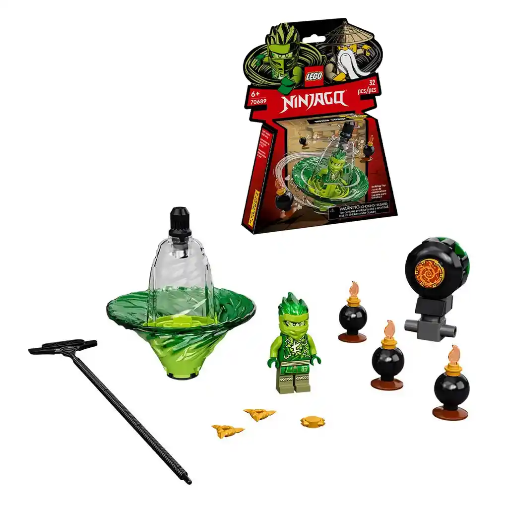 Entrenamiento Ninja De Spinjitzu De Lloyd Lego Ninjago