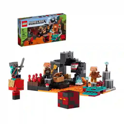 El Bastión Del Nether Lego Minecraft