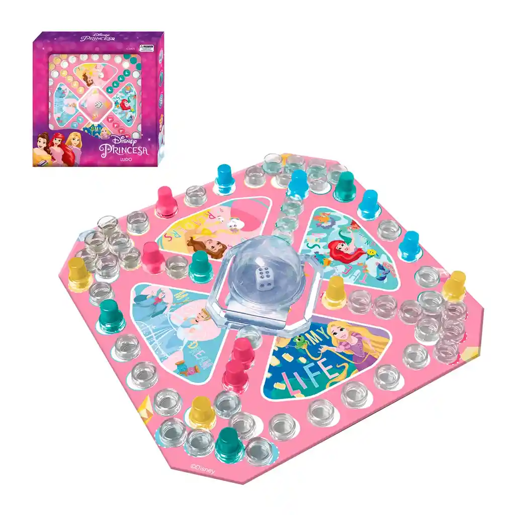 Juego De Ludo Princesas Disney