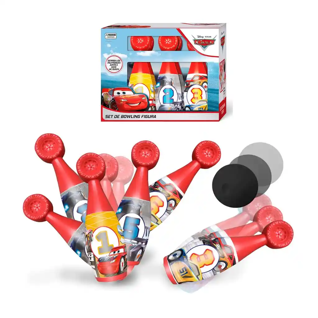 Set De Bowling Figura Cars Disney