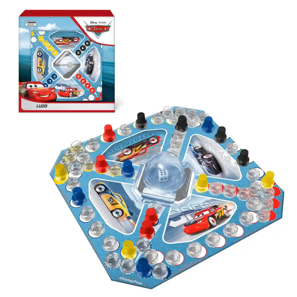 Juego De Ludo Cars Disney