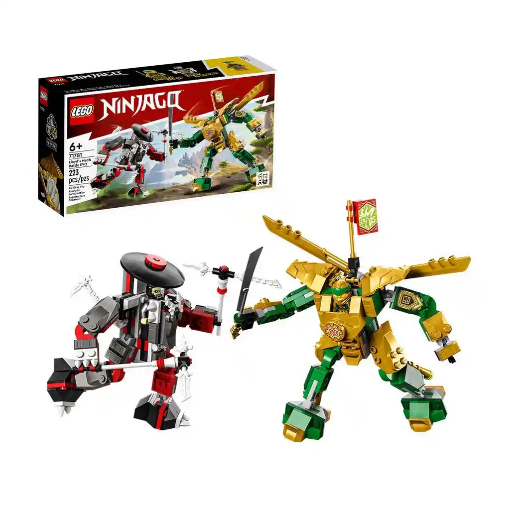 Meca De Combate Ninja Evo De Lloyd Lego Ninjago