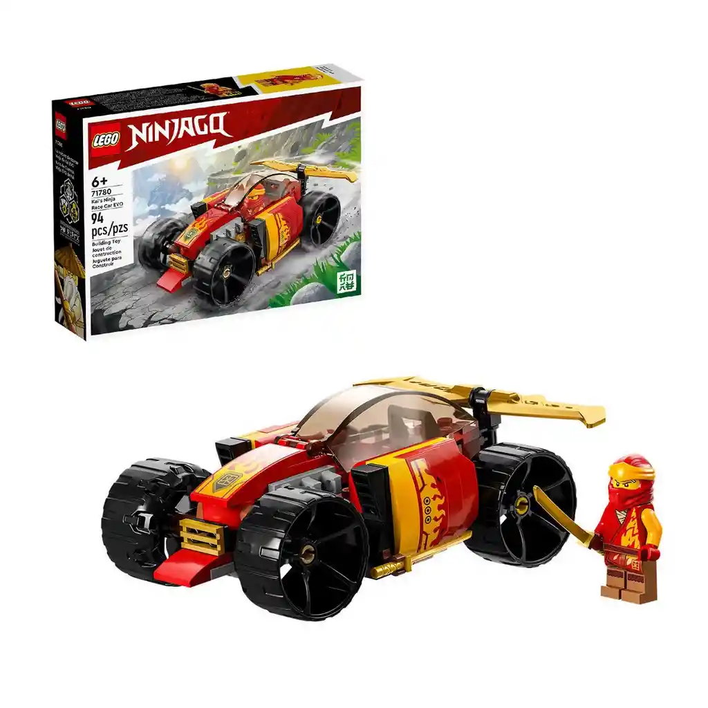 Auto De Carreras Ninja Evo De Kai Lego Ninjago