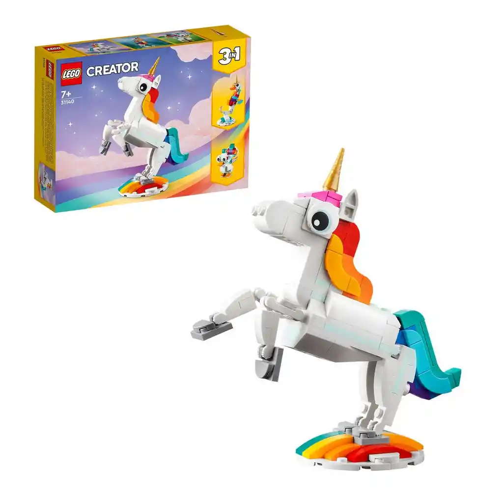 Unicornio Mágico Lego Creator