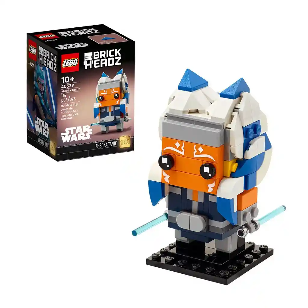 Ahsoka Tano Lego Star Wars Brick Headz