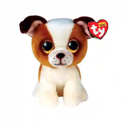 Ty Beanie Boos Hugo Perro Café/blanco Regular