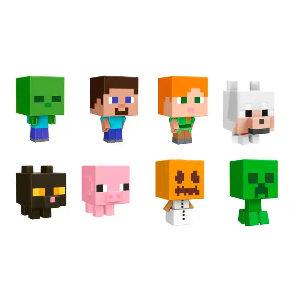 Minecraft Cabezas Mob Minis