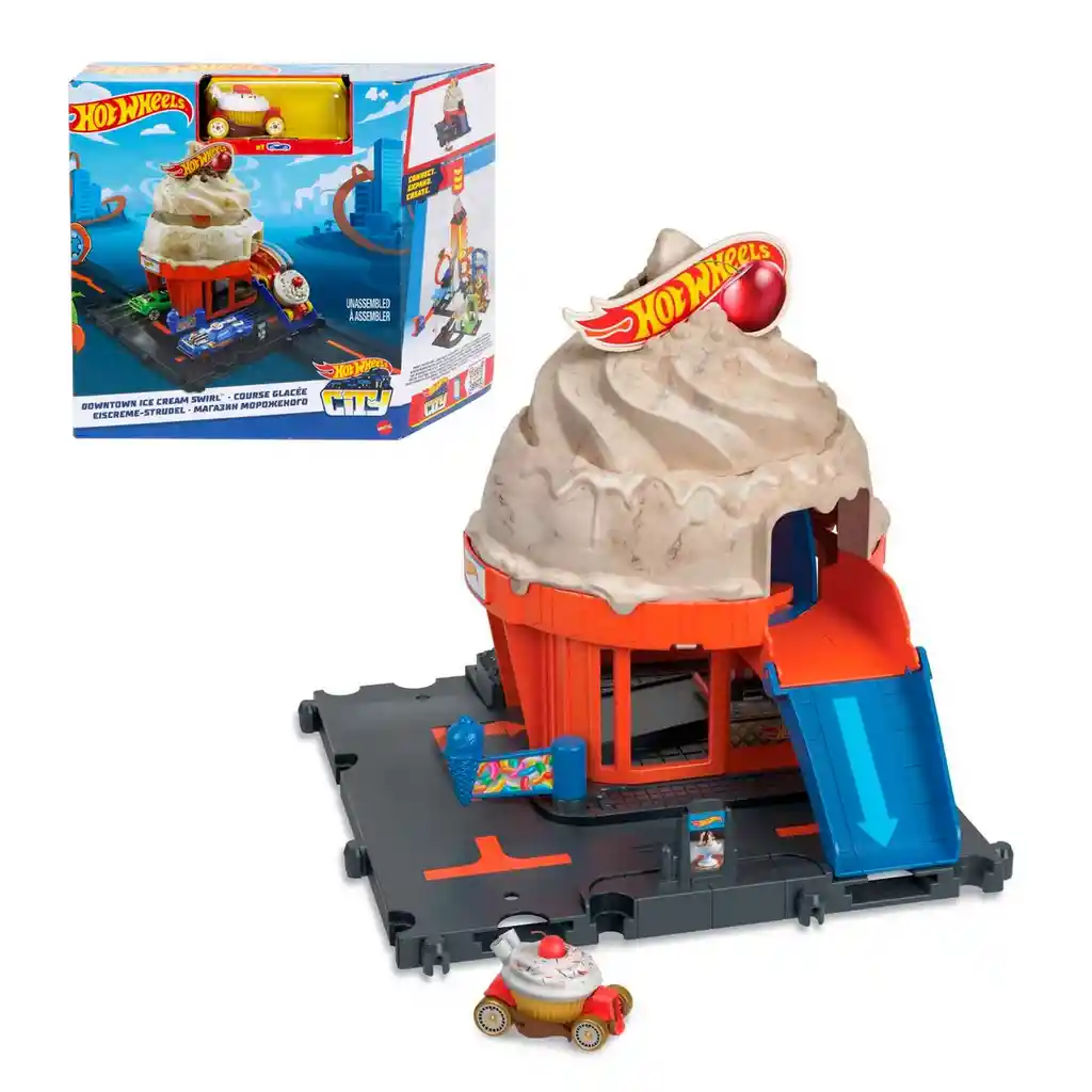 Hot Wheels Lugares Favoritos Heladería