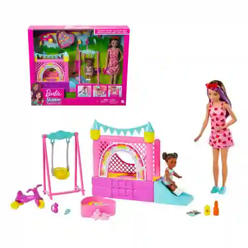 Barbie Skipper Babysitter Parque De Juegos