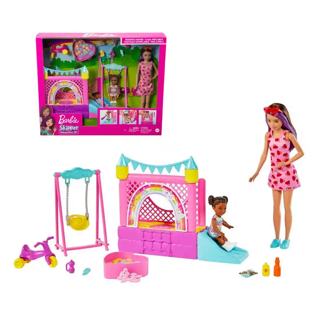 Barbie Skipper Babysitter Parque De Juegos