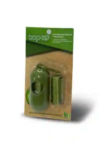 Dispensador De Fecas Con 2 Rollos Biodegradables