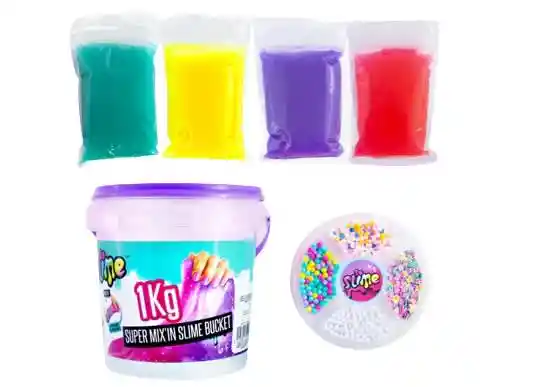 Slime 1kg Super Mix´in Slime Bucket