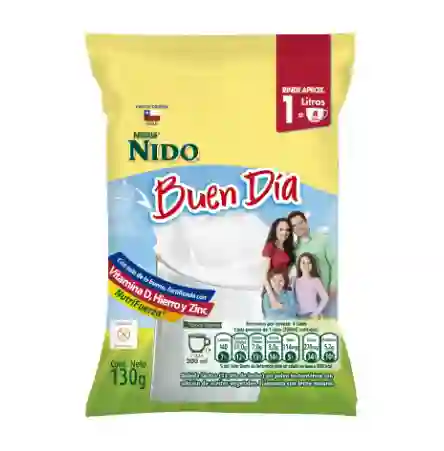 Leche Nido En Polvo Buen Día Softpack 130g