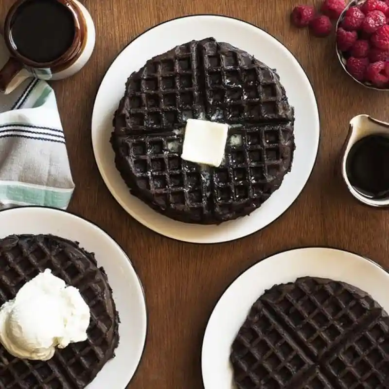 Waffle De Cacao Sin Azúcar, Keto Proteico, 1 Un, 155gr