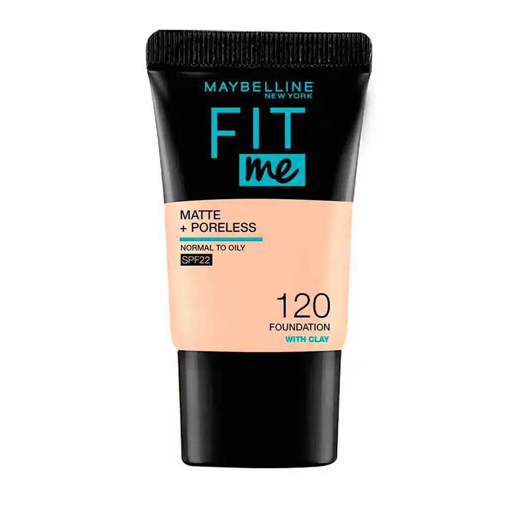 2 Base De Maquillaje Fit Me Mini 120 Classic Ivory Maybelline